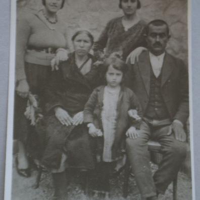 Foto einer Familie (unbekannt)