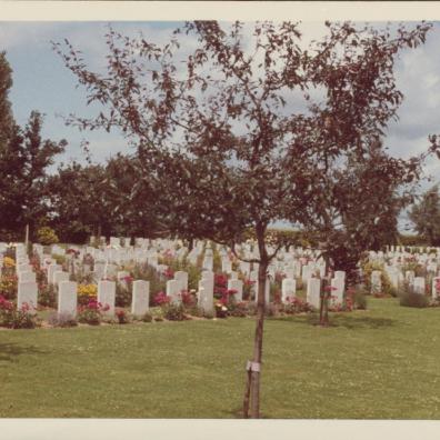Soldatenfriedhof in Frankreich