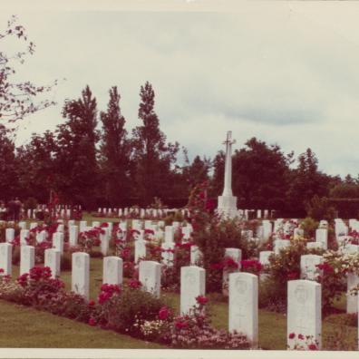 Soldatenfriedhof in Frankreich