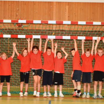 Kinderhandballmannschaft